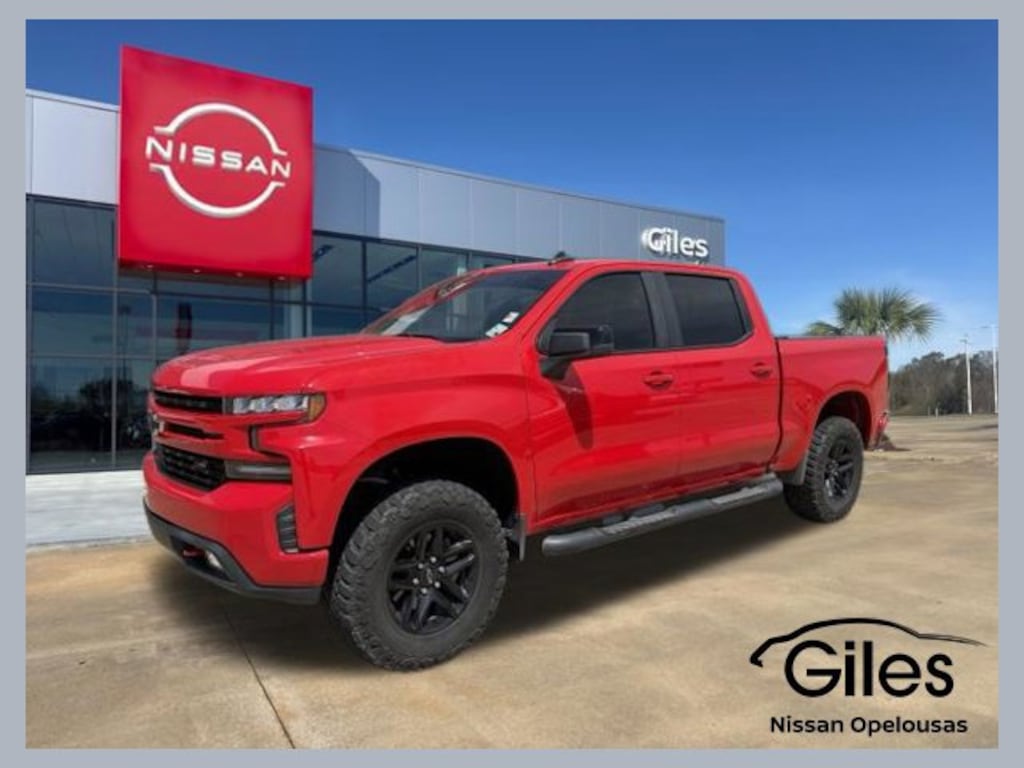 Used 2019 Chevrolet Silverado 1500 LT Trail Boss Truck Crew Cab