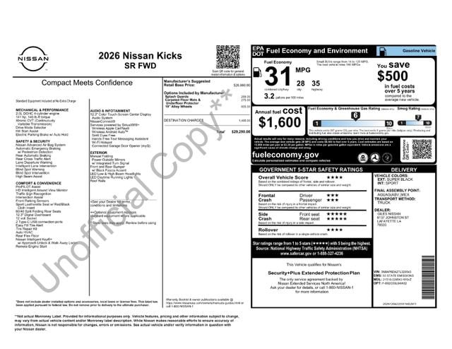 2026 Nissan KICKS SR - Photo 23