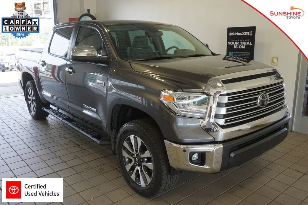 Certified 2021 Toyota Tundra Limited 5.7L V8 Truck CrewMax