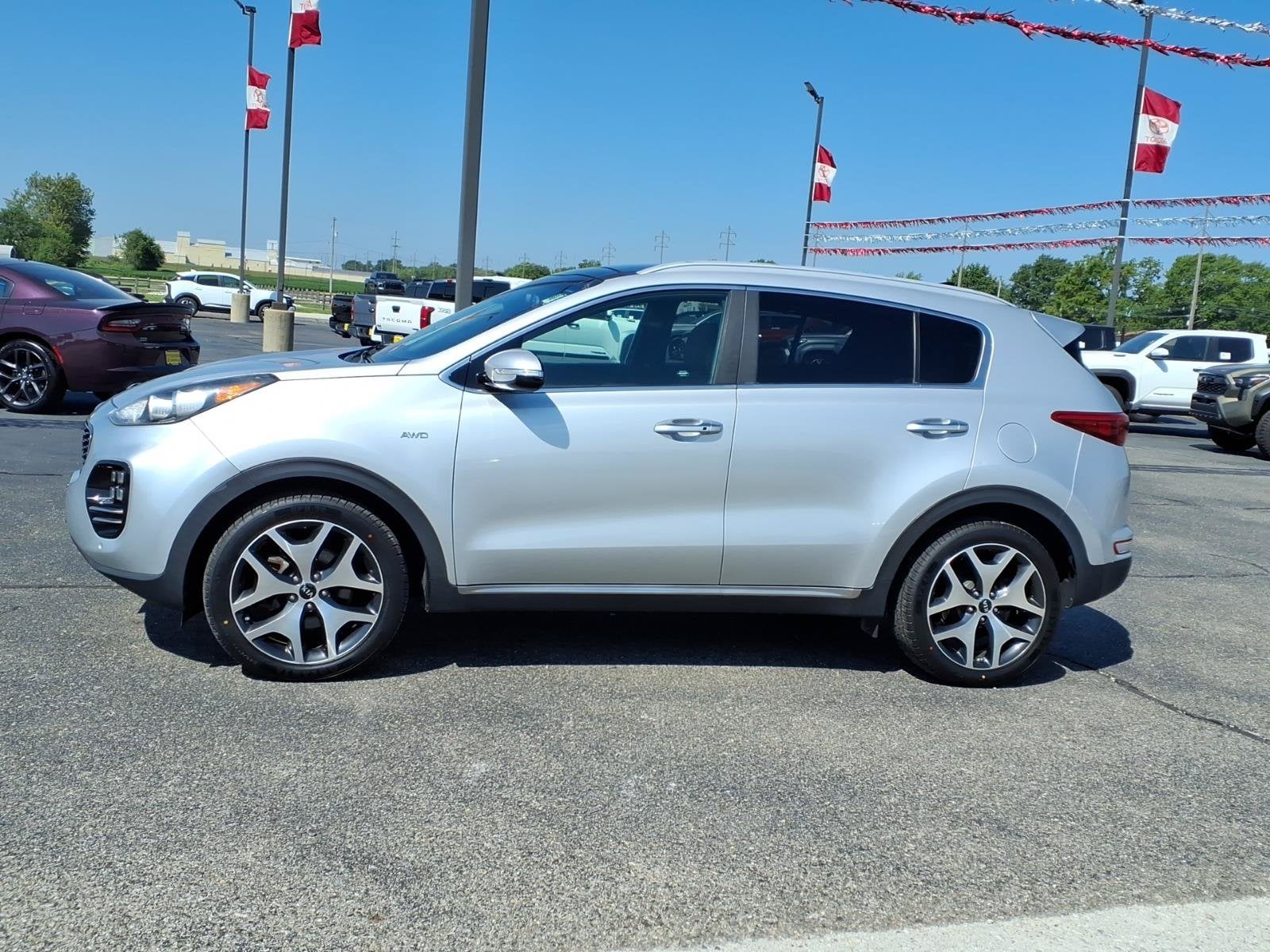 Used 2017 Kia Sportage SX with VIN KNDPRCA6XH7172869 for sale in Tilton, IL