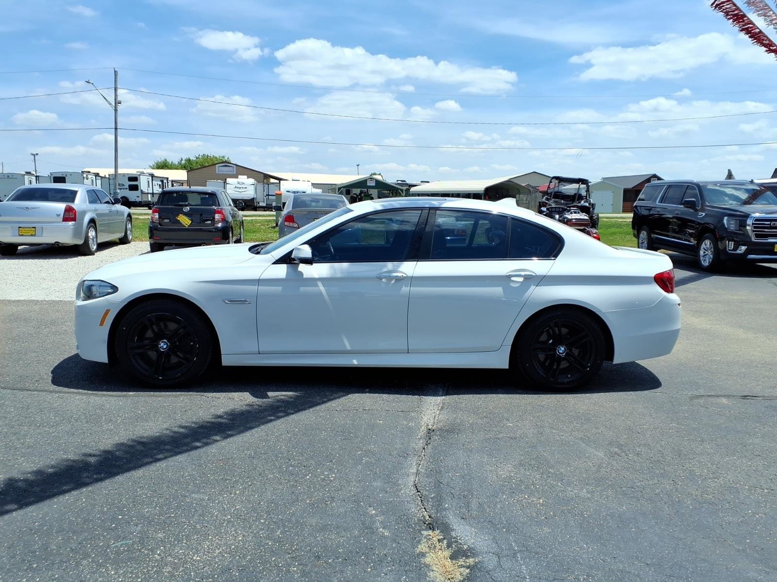 Used 2014 BMW 5 Series 528i with VIN WBA5A7C54ED619104 for sale in Tilton, IL