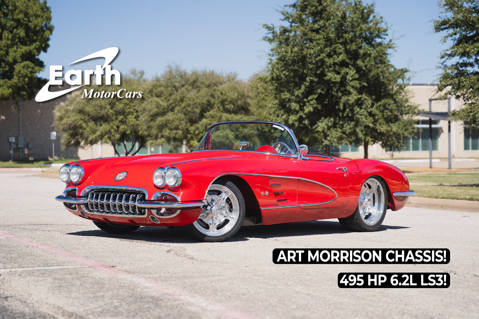 1958 Chevrolet Corvette LS3 Art Morrison Restomod
