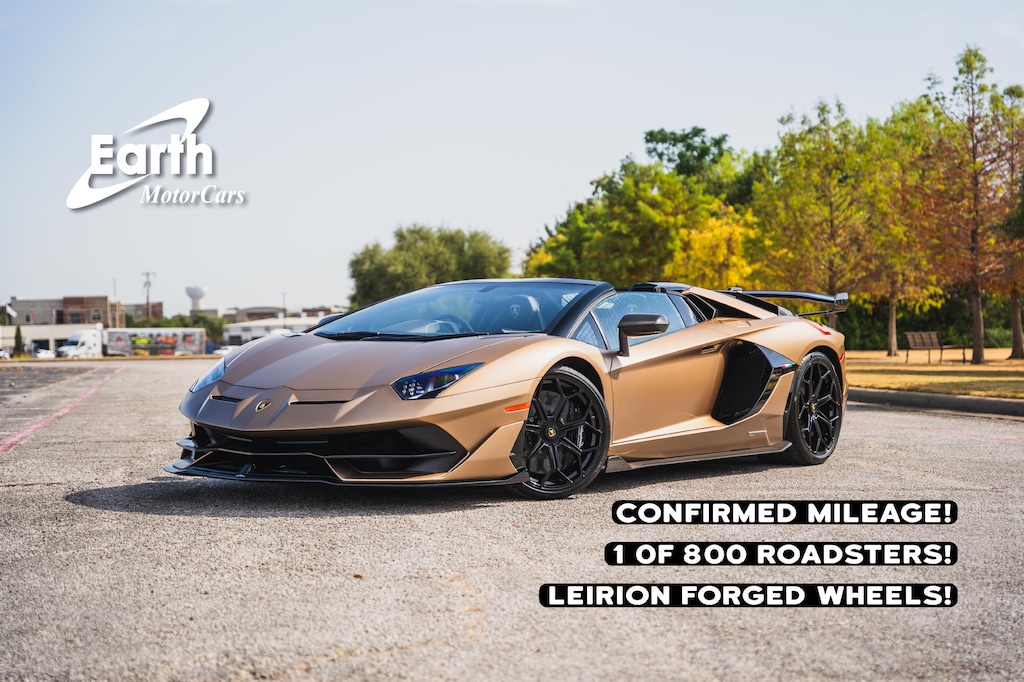 Used 2021 Lamborghini Aventador SVJ ROADSTER - MILEAGE CONFIRMED 1 of 800 MADE Convertible