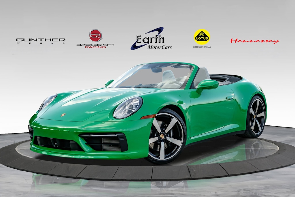 Used 2023 Porsche 911 Carrera 4S Rare Python Green Huge $205k MSRP! 2D Cabriolet