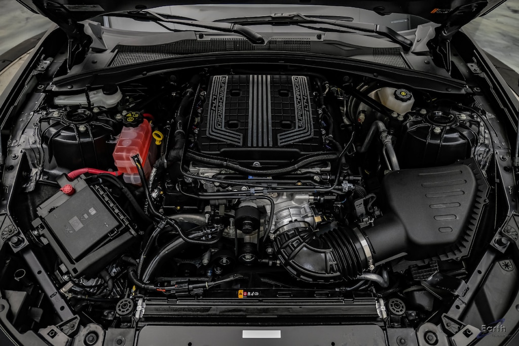 Used 2024 Chevrolet Camaro ZL1 Panther Black Matte, 1 of 350 Collectors Editi Convertible