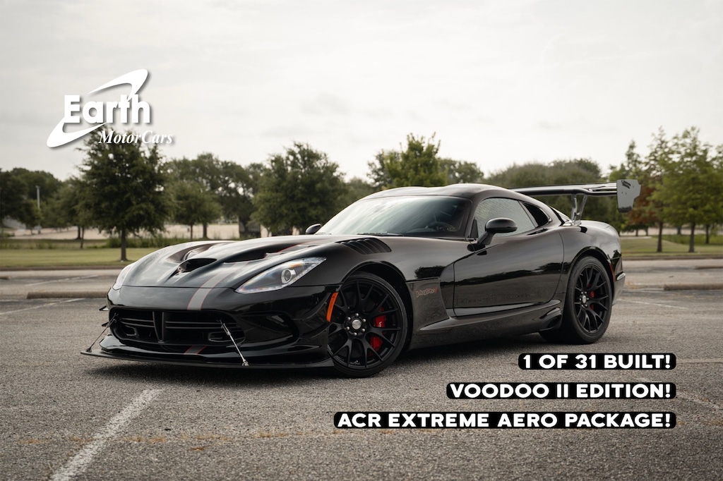 Used 2017 Dodge Viper GTC ACR Package VooDoo II Edition Extreme Aero Pkg 2D Coupe