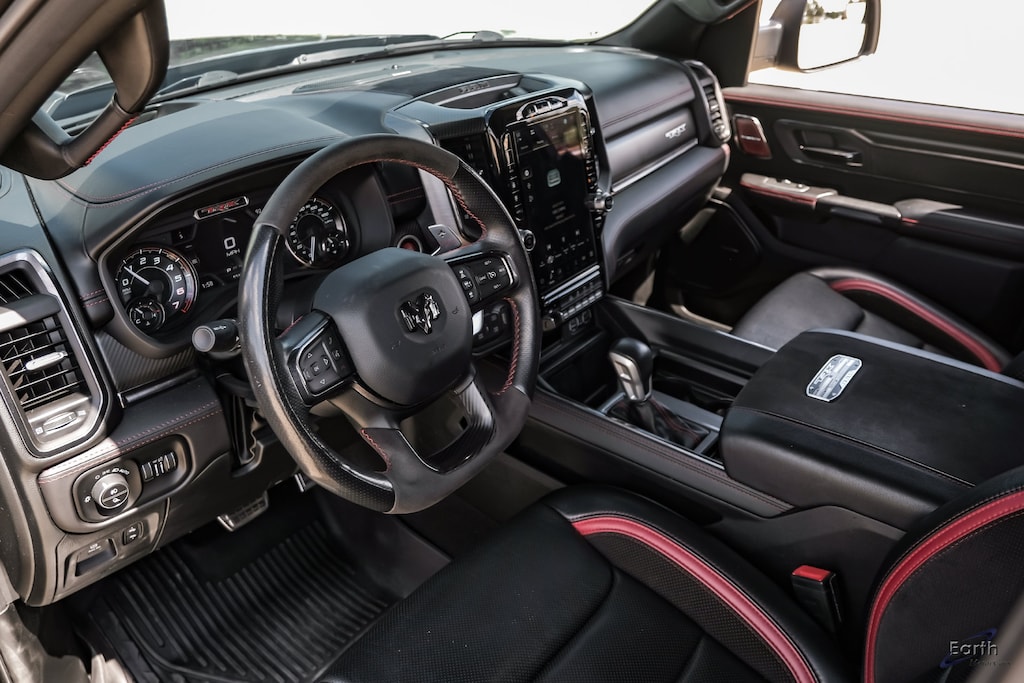 Used 2022 Ram 1500 TRX Level 2 Dual-Pane Pano Roof Red Interior Accen 4D Crew Cab