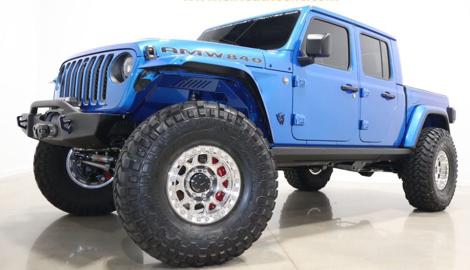 Used 2023 Jeep Gladiator Rubicon CUSTOM AMW840 DEMON TONS OF OPTIONS! 4D Crew Cab
