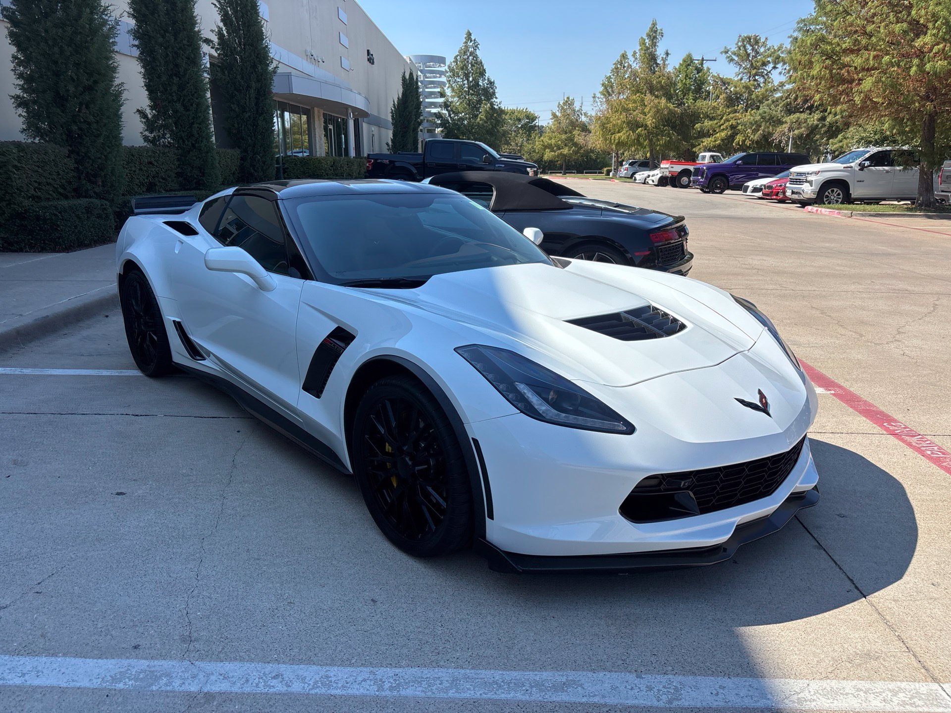 Used 2016 Chevrolet Corvette Z06 2LZ Carbon Flash Ground Effects Data & Video R 2D Coupe