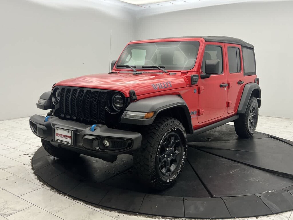 Certified 2023 Jeep Wrangler 4xe Willys 4x4