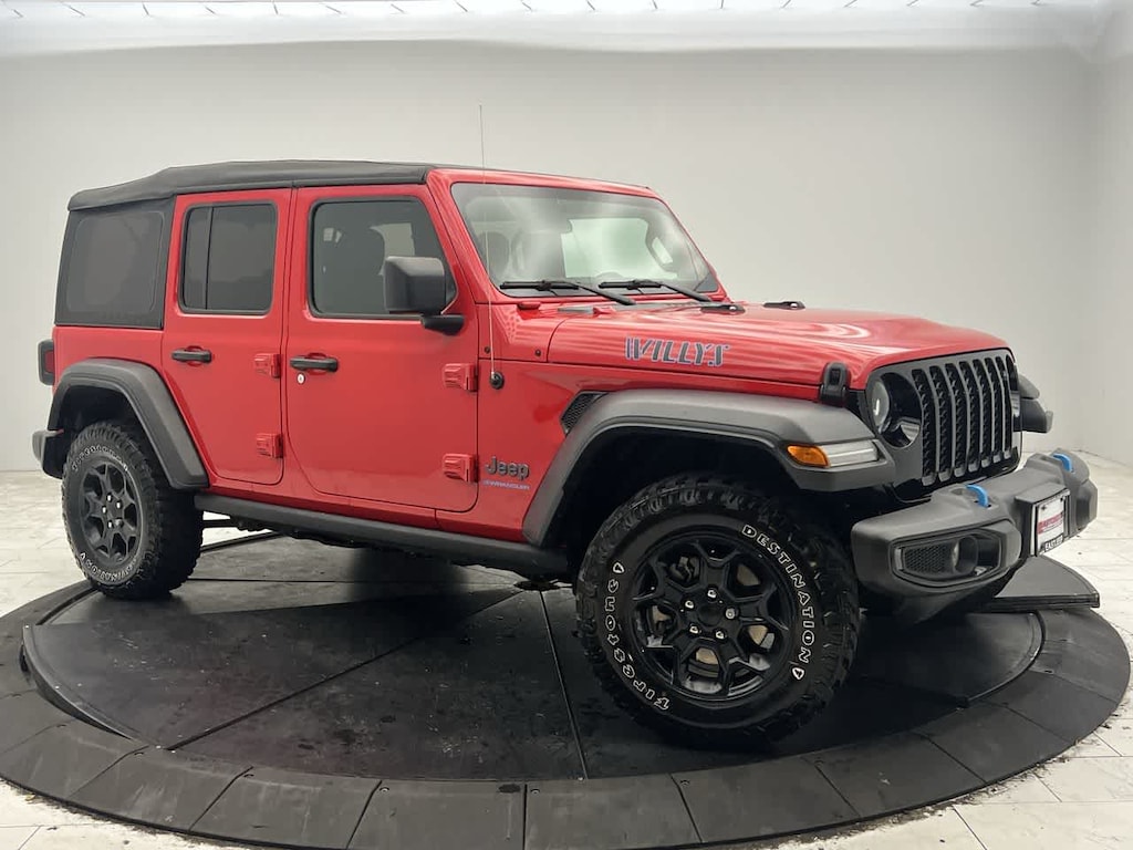 Certified 2023 Jeep Wrangler 4xe Willys 4x4