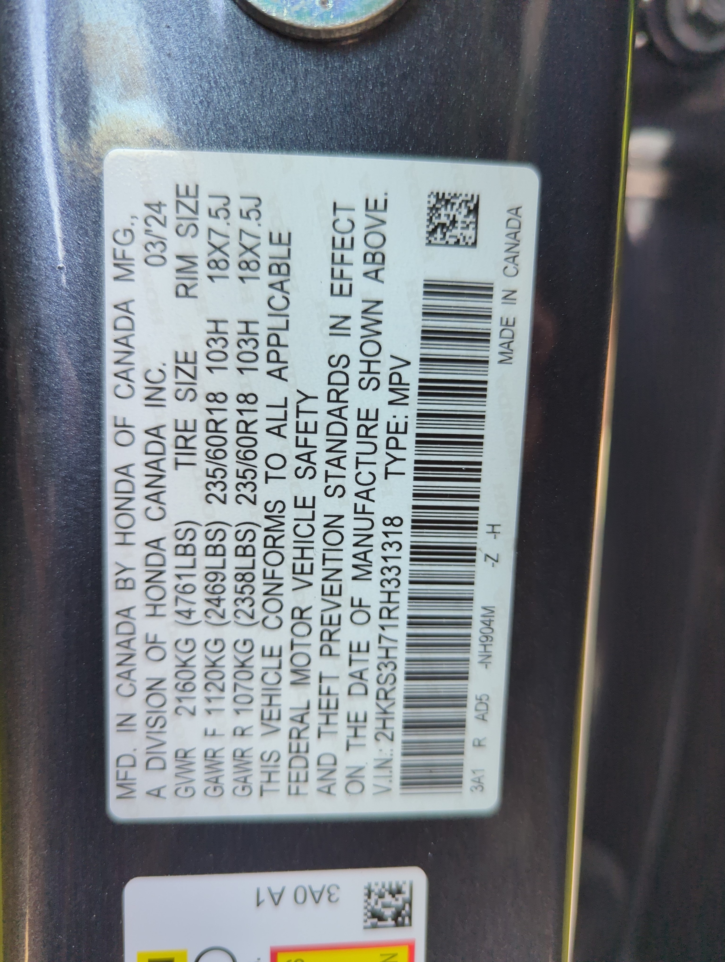 2024 Honda CR-V EX-L - Photo 36