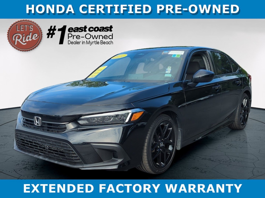 Certified 2024 Honda Civic Sedan Sport Sport CVT