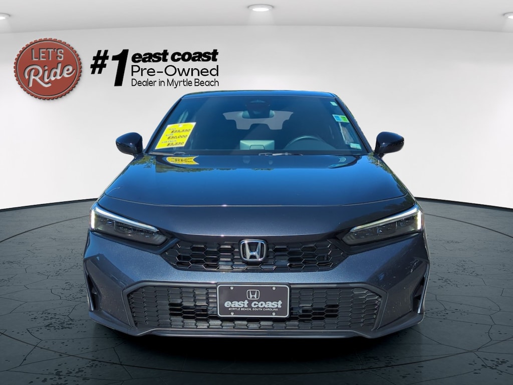 Certified 2025 Honda Civic Hatchback Sport Sport CVT