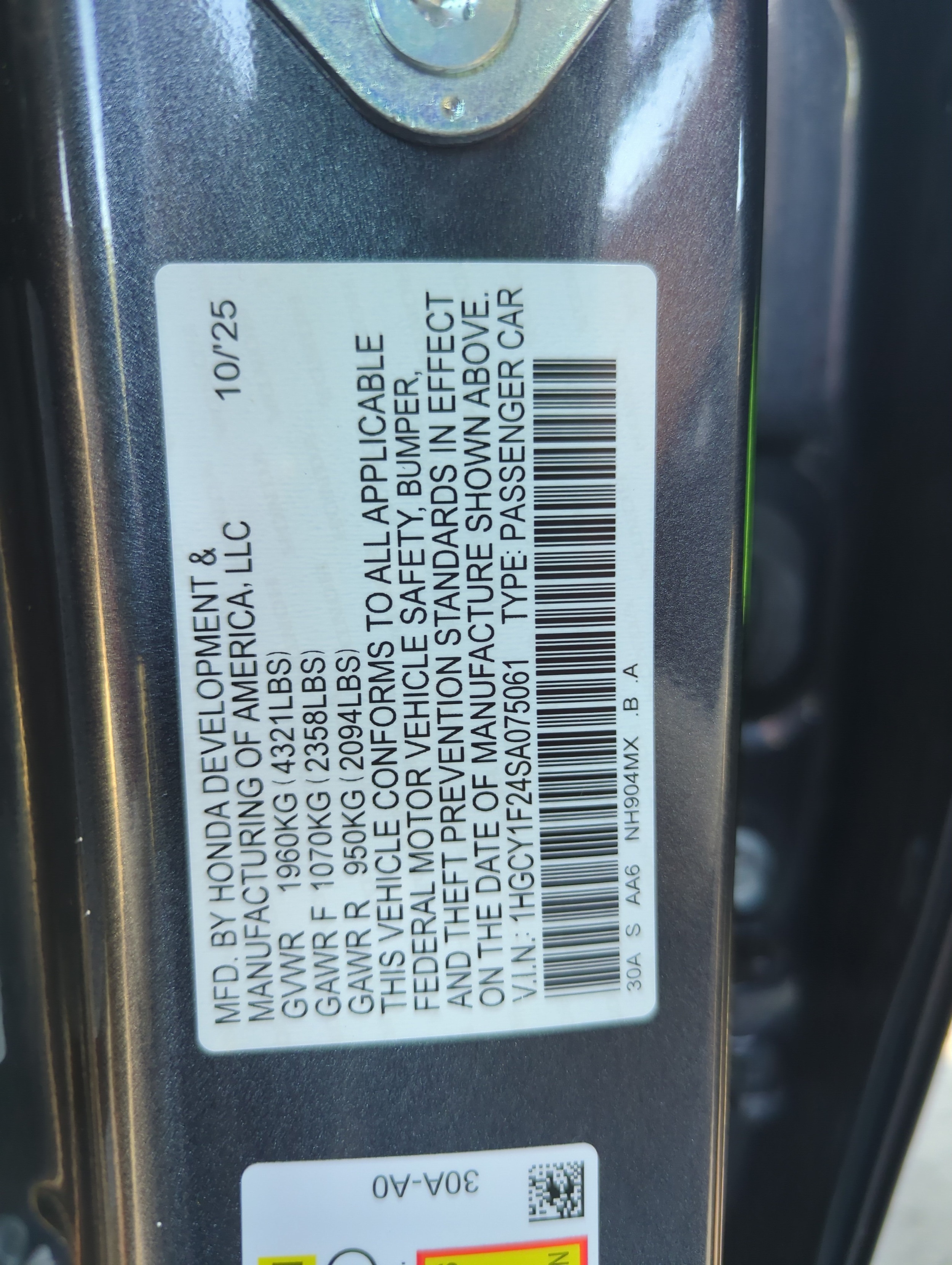 2025 Honda Accord LX - Photo 35