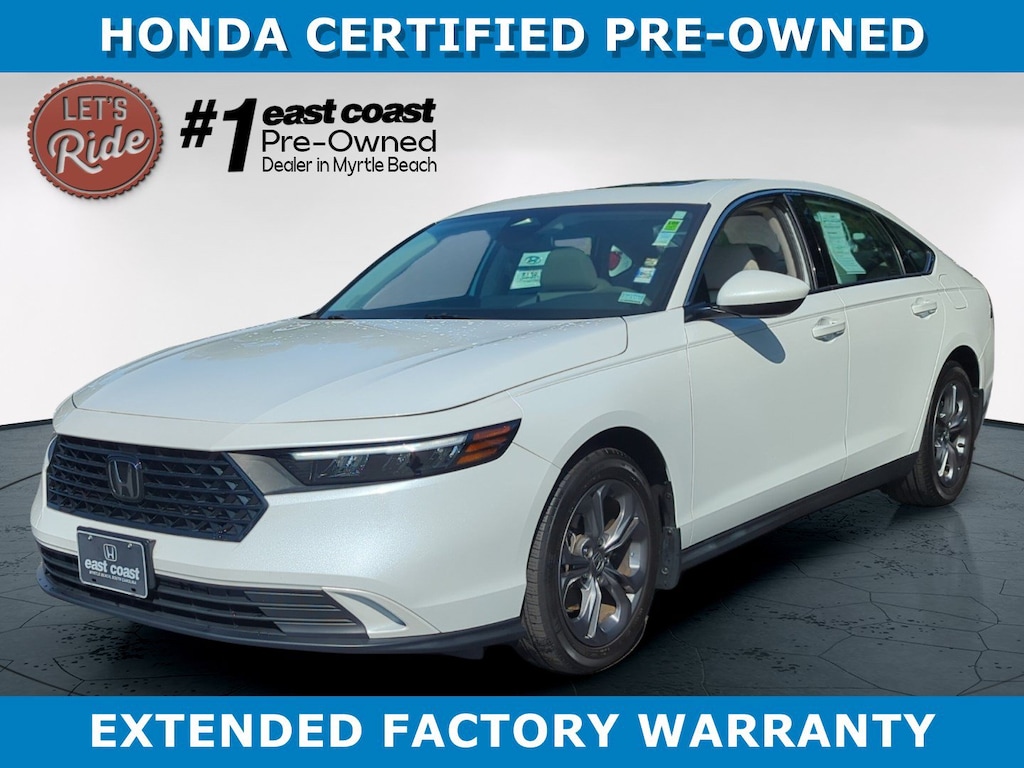 Certified 2023 Honda Accord Sedan EX EX CVT