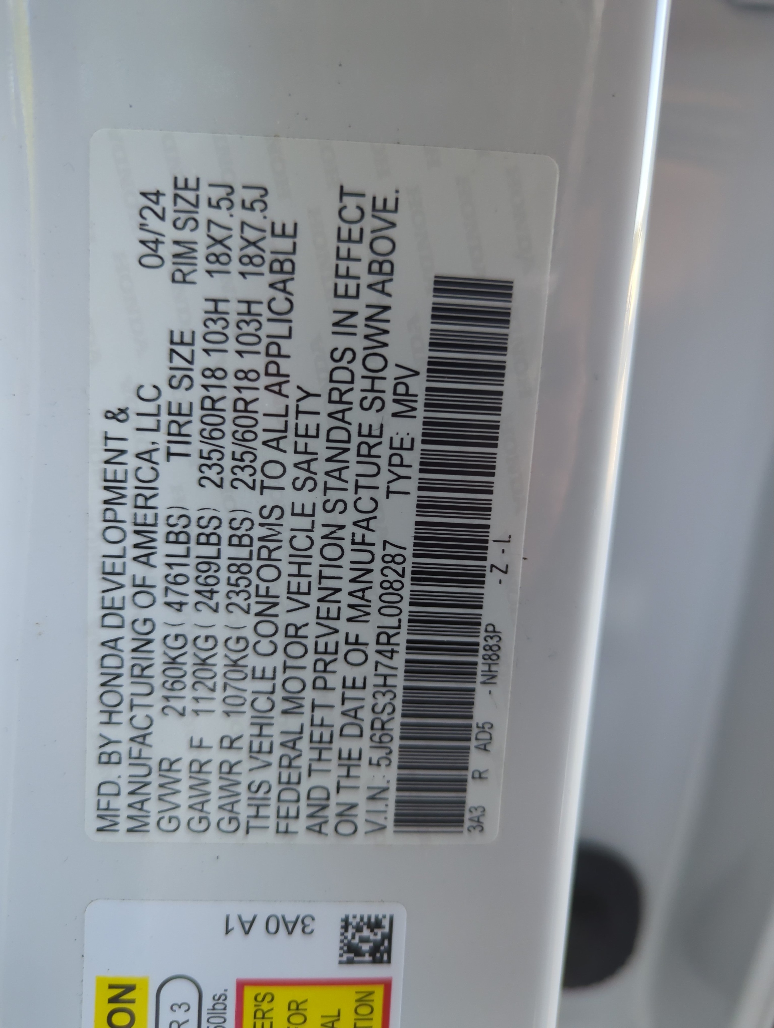 2024 Honda CR-V EX-L - Photo 37