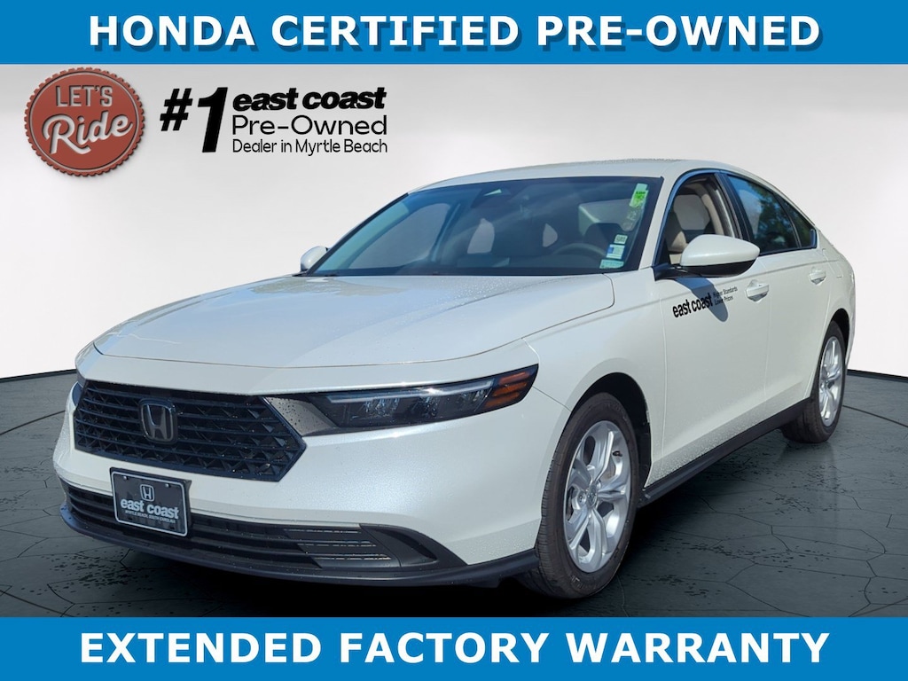 Certified 2025 Honda Accord LX Sedan