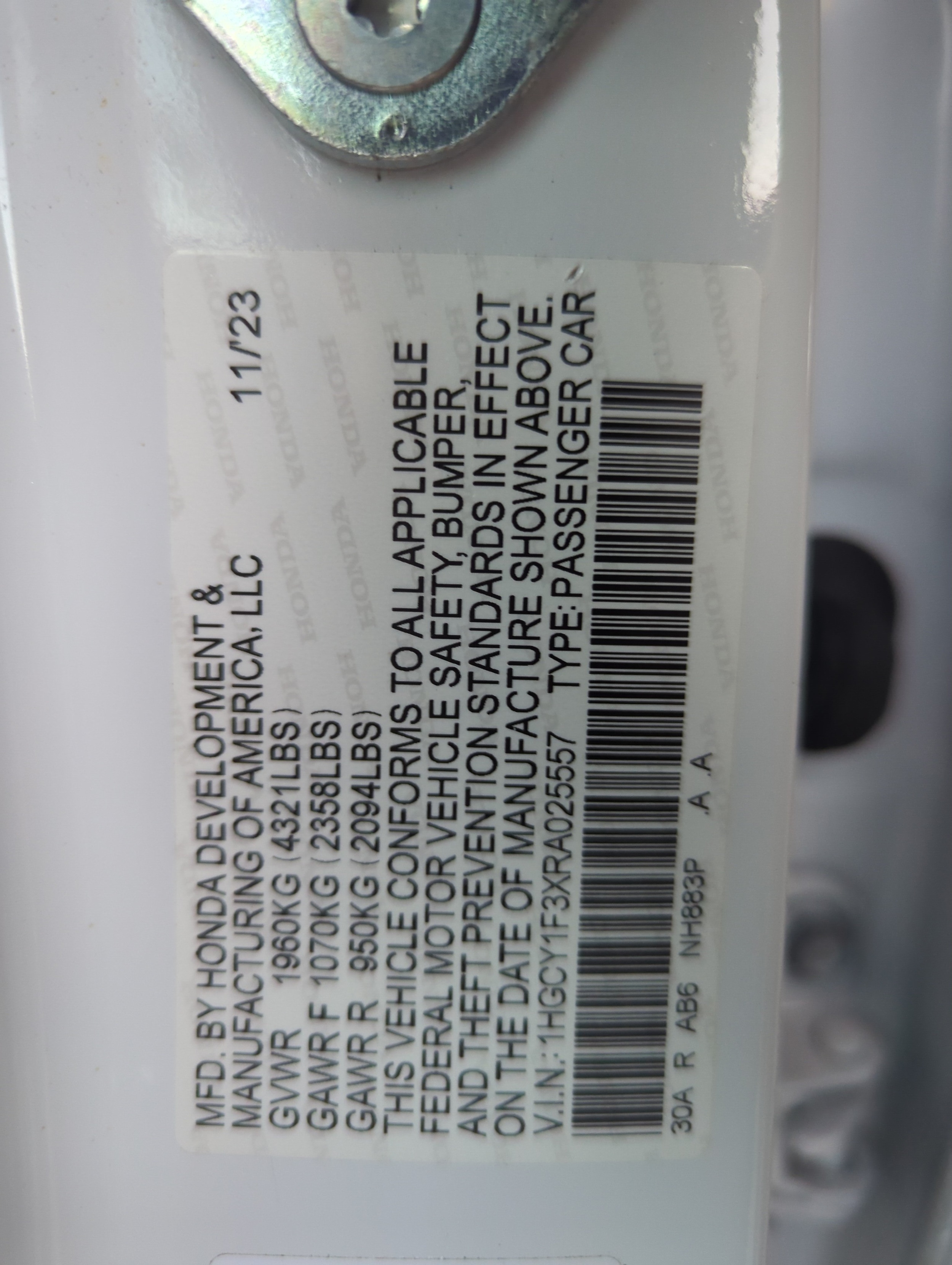 2024 Honda Accord EX - Photo 30