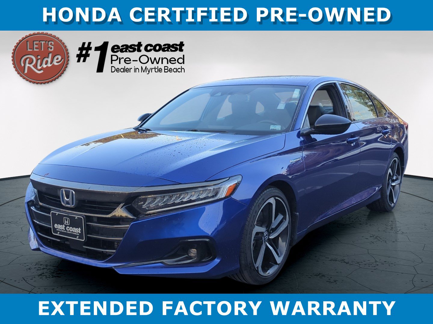 Certified 2022 Honda Accord Hybrid Sport Sedan