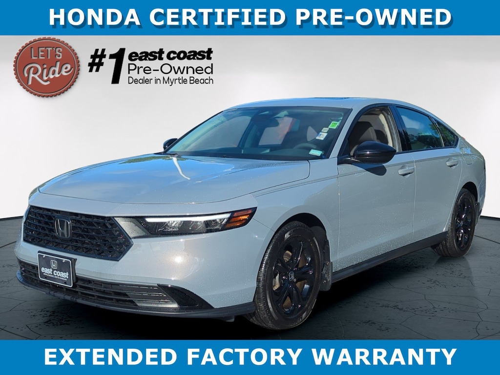Certified 2025 Honda Accord Sedan SE SE CVT