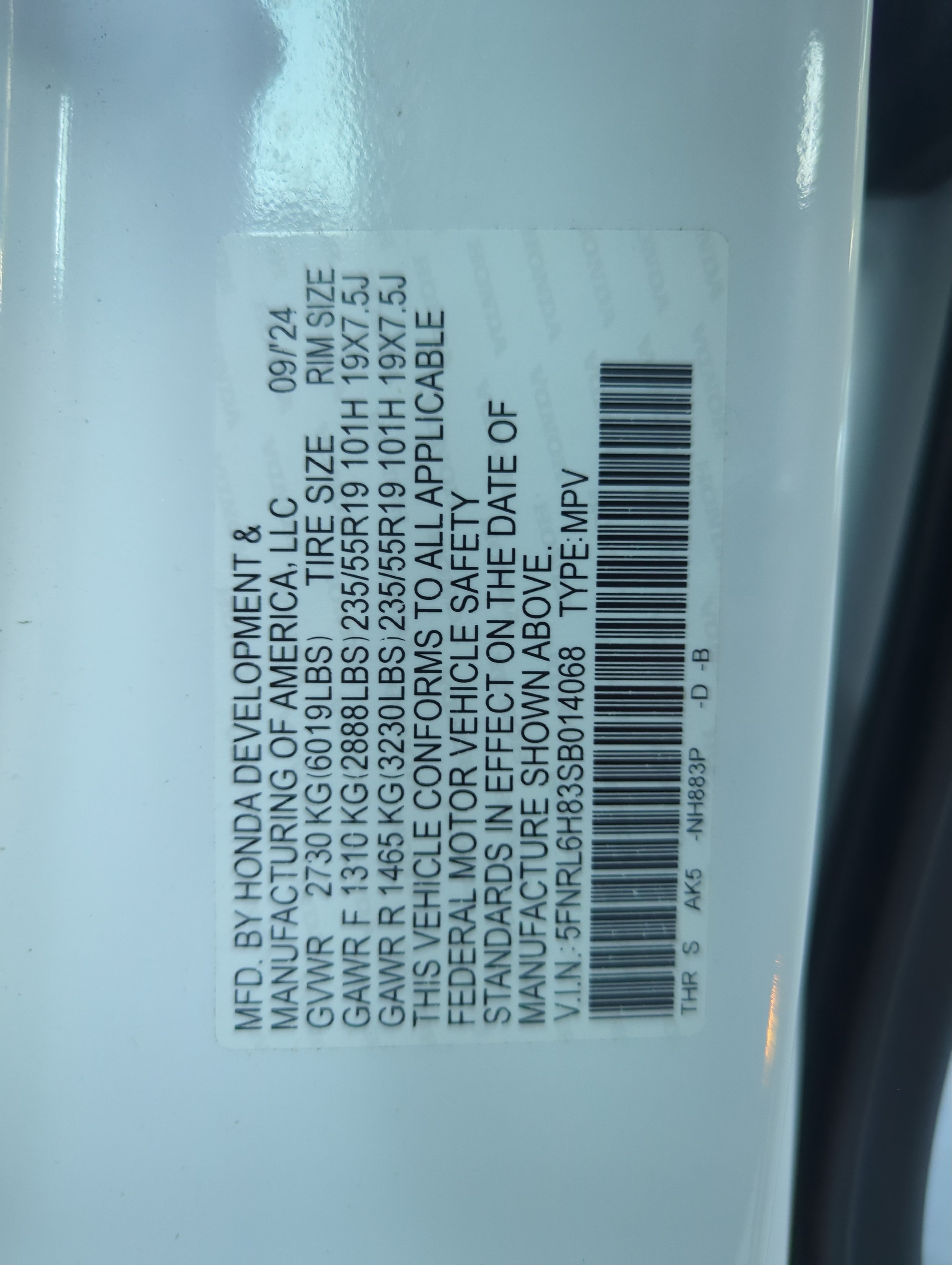 2025 Honda Odyssey Touring - Photo 42