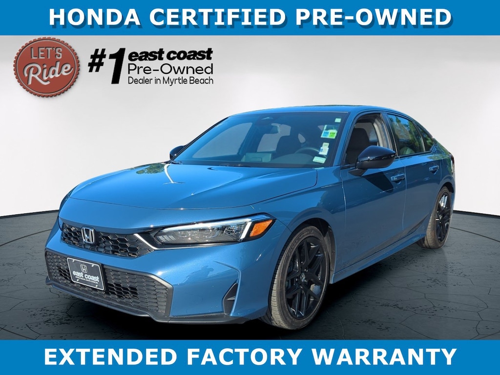 Certified 2026 Honda Civic Sedan Sport Sport CVT
