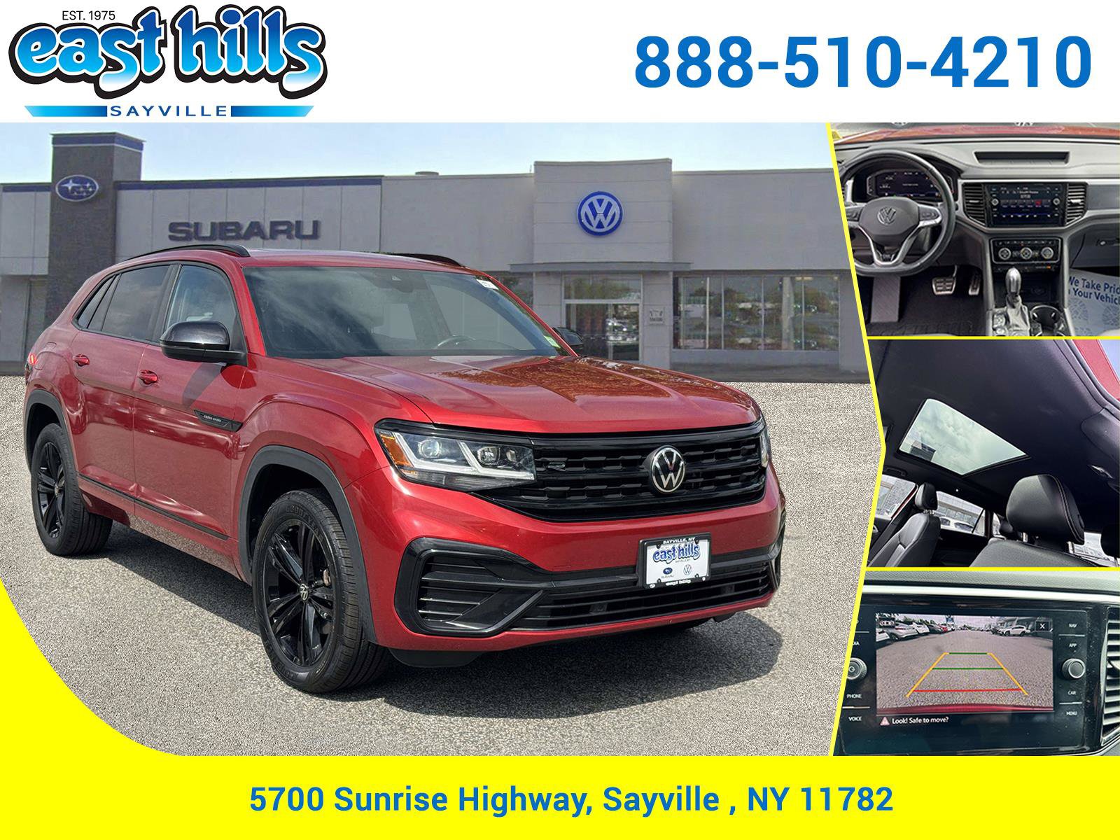 2023 Volkswagen Atlas Cross Sport SEL R-Line Black