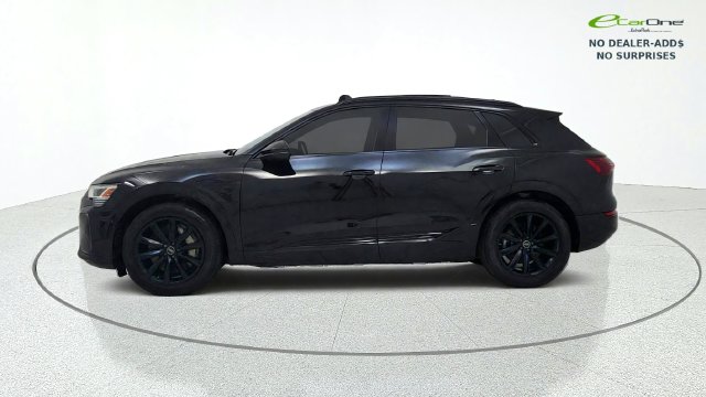 Used 2024 Audi Q8 e-tron PREMIUM | BLK OPTIC EXTR | AUDI RINGS BEAM FRONT & RR DOORS | HTD STS | 20" WHLS SUV