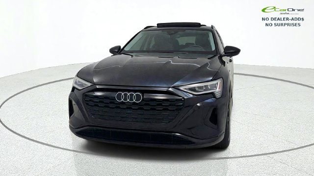 Used 2024 Audi Q8 e-tron PREMIUM | BLK OPTIC EXTR | AUDI RINGS BEAM FRONT & RR DOORS | HTD STS | 20" WHLS SUV