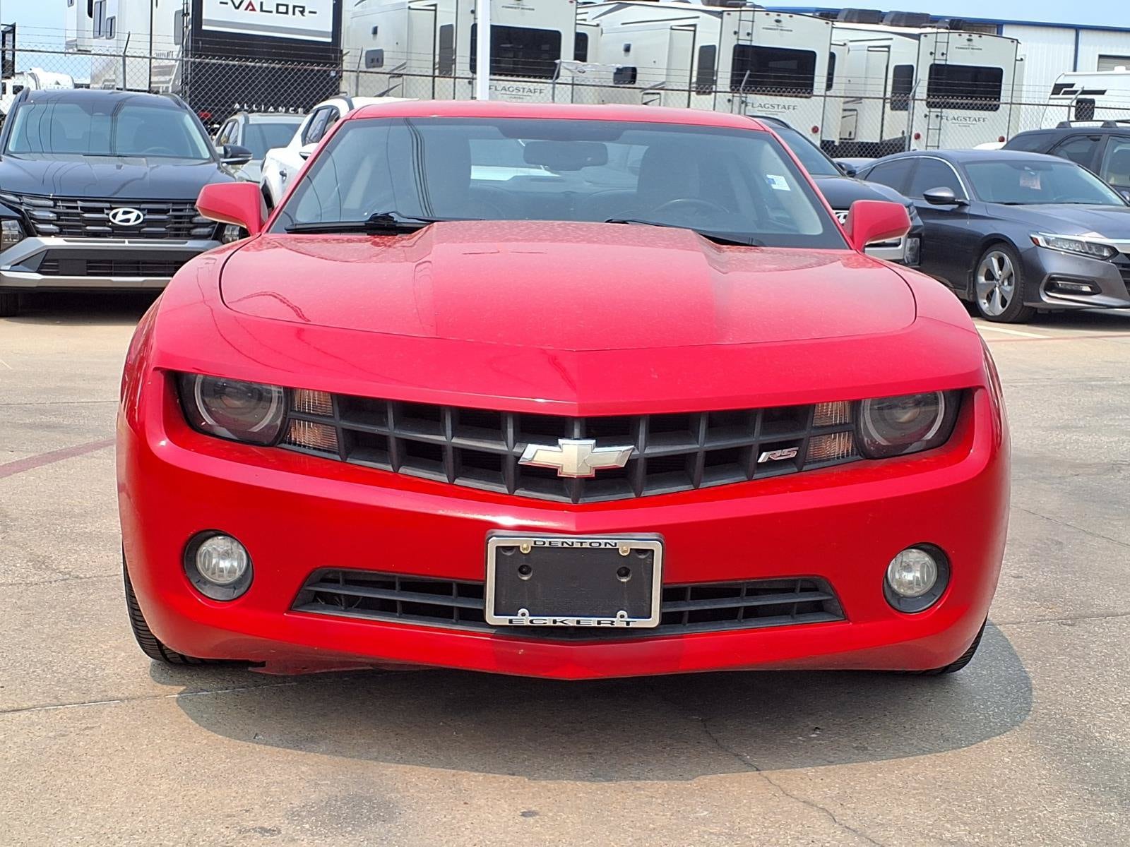 Used 2012 Chevrolet Camaro 2LT with VIN 2G1FC1E33C9100347 for sale in Denton, TX