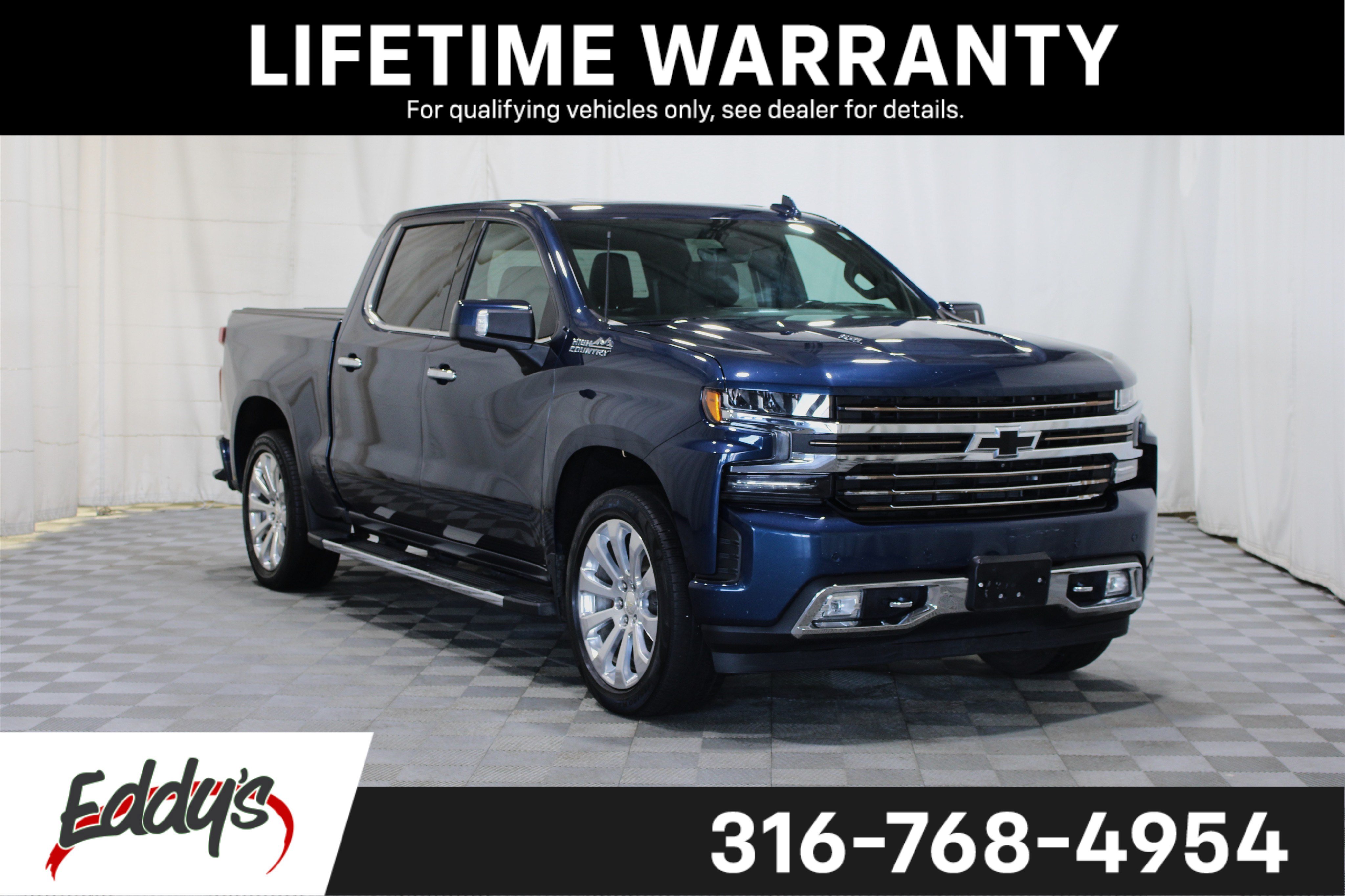 Used 2019 Chevrolet Silverado 1500 High Country Truck Crew Cab