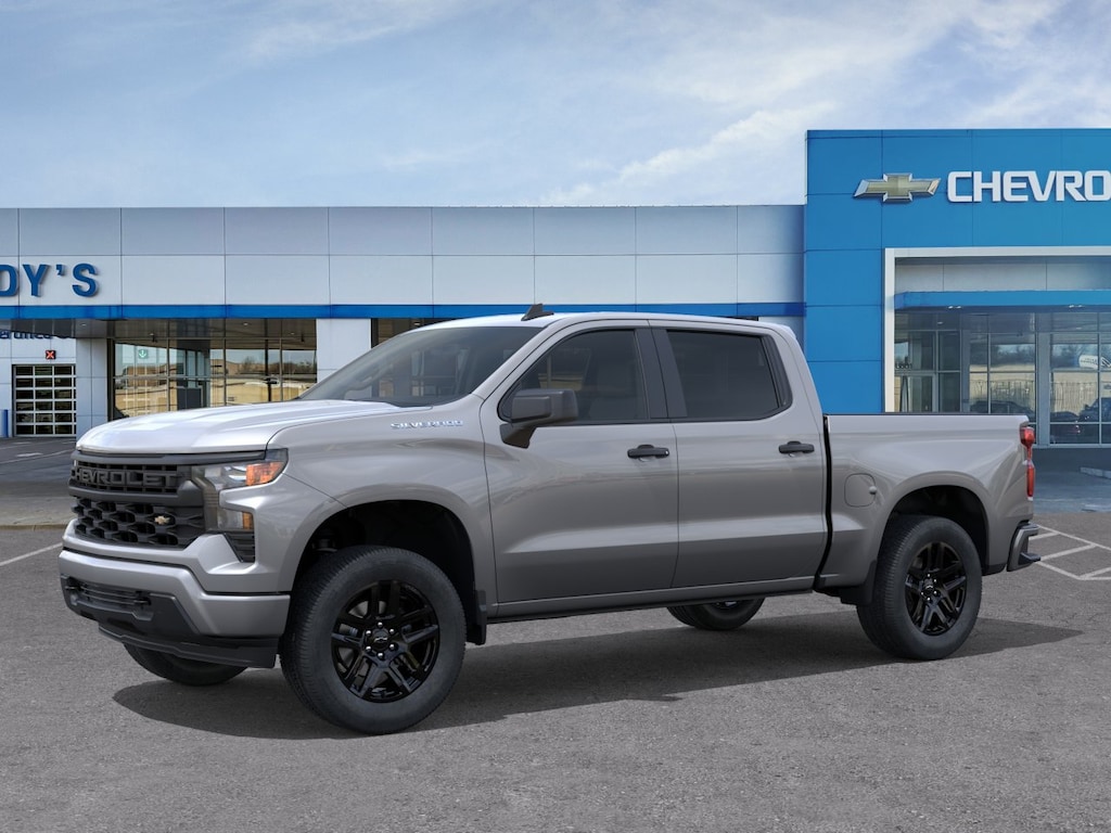 New 2026 Chevrolet Silverado 1500 Custom Crew Cab Pickup
