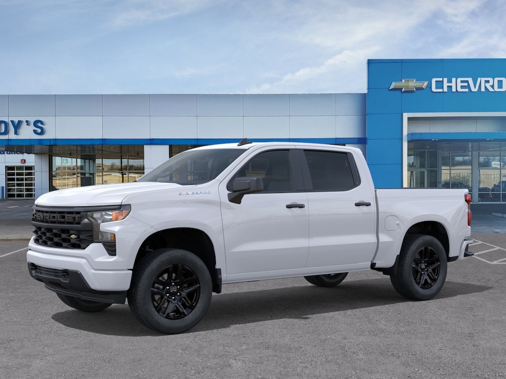 New 2026 Chevrolet Silverado 1500 Custom Crew Cab Pickup
