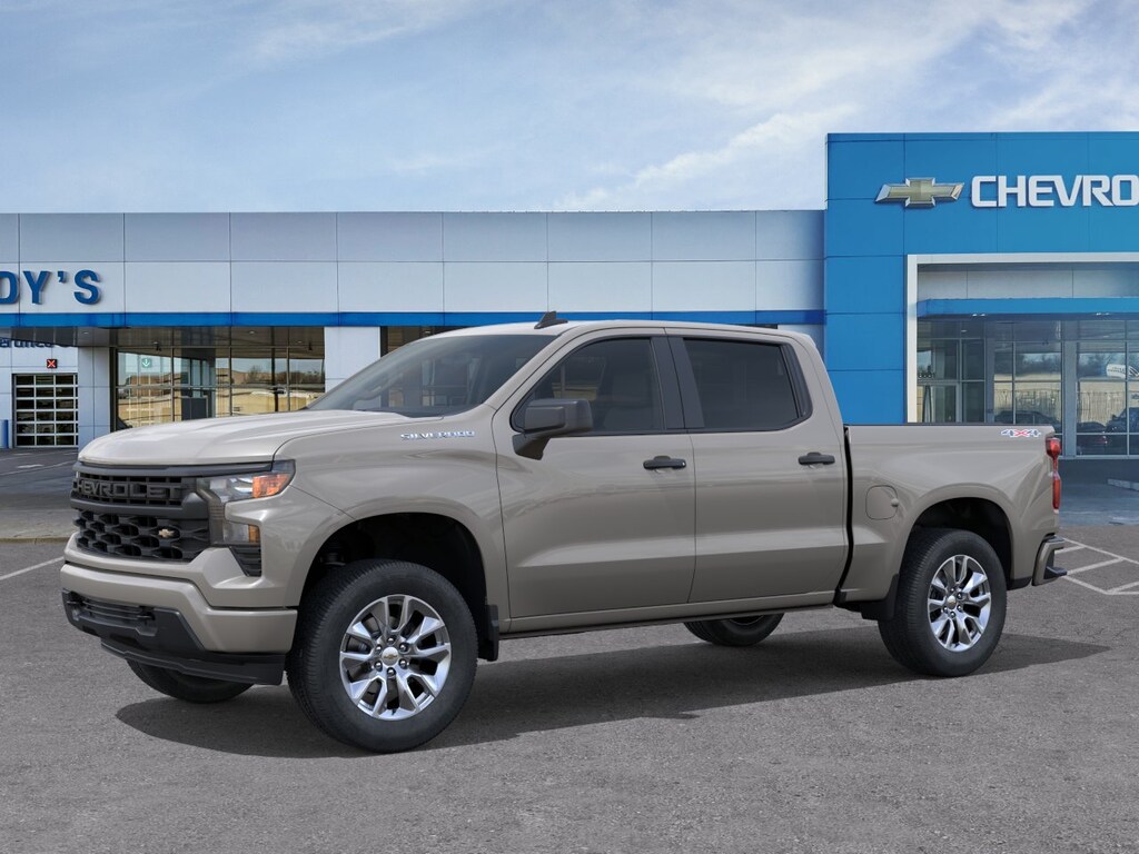 New 2026 Chevrolet Silverado 1500 Custom Crew Cab Pickup