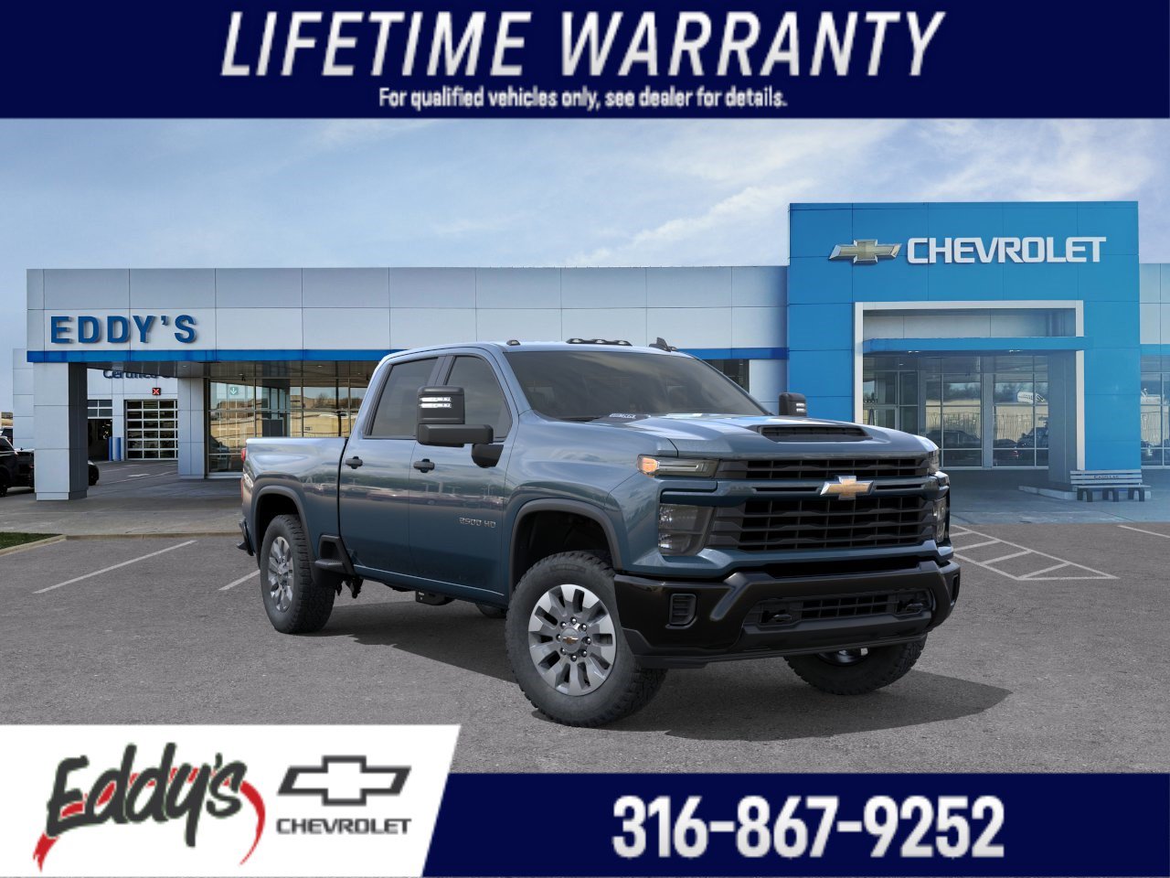 New 2026 Chevrolet Silverado 2500 HD Custom Crew Cab Pickup