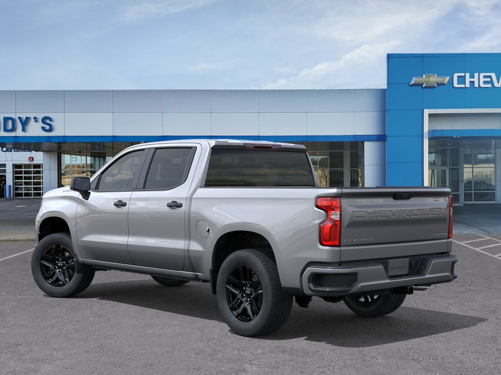 New 2026 Chevrolet Silverado 1500 Custom Crew Cab Pickup