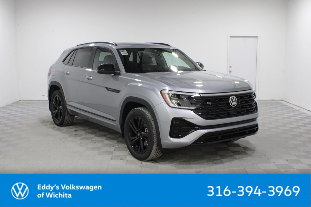 New 2026 Volkswagen Atlas Cross Sport SEL R-Line Black SUV