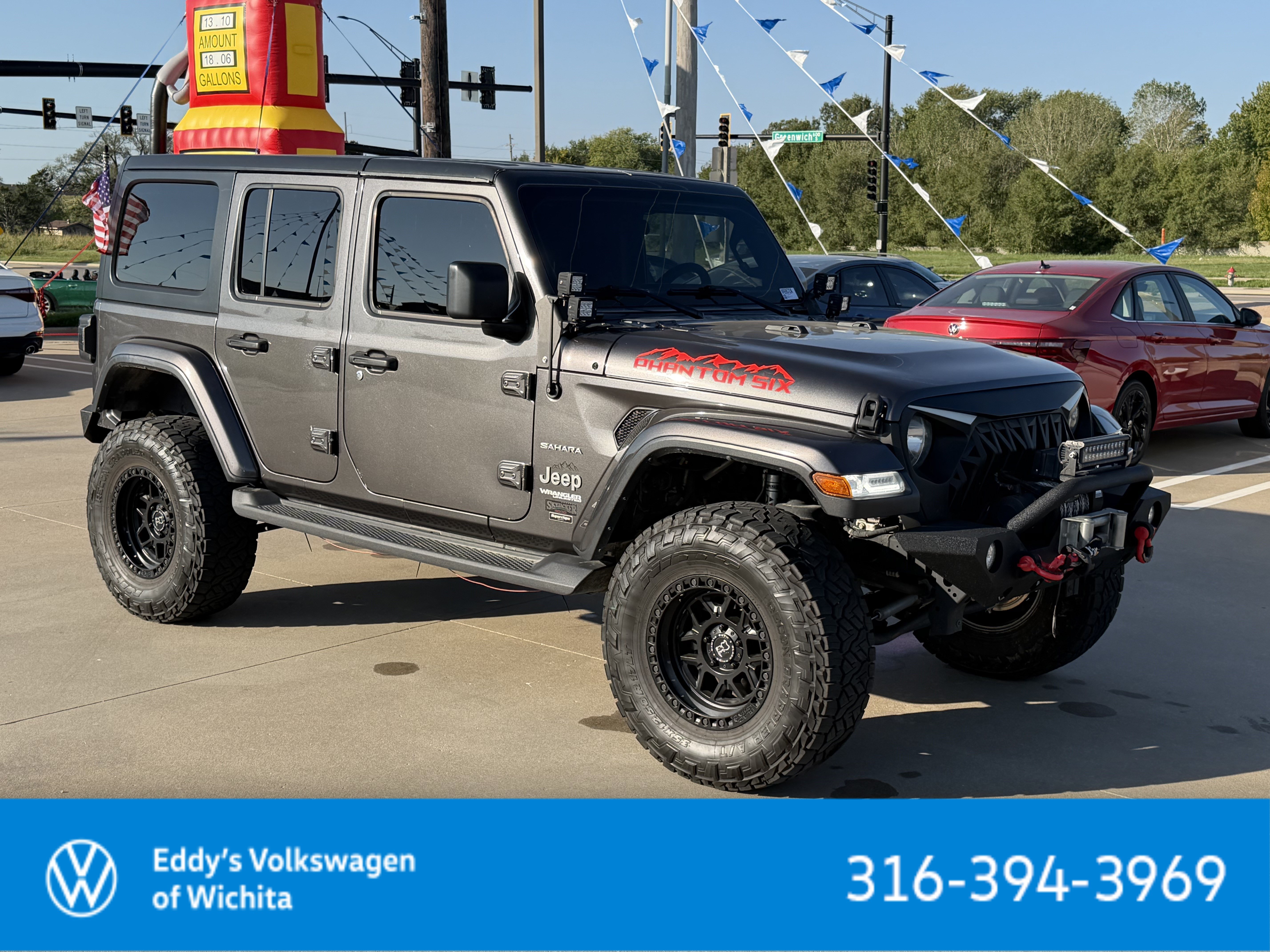 Used 2019 Jeep Wrangler Unlimited Sahara 4x4 SUV