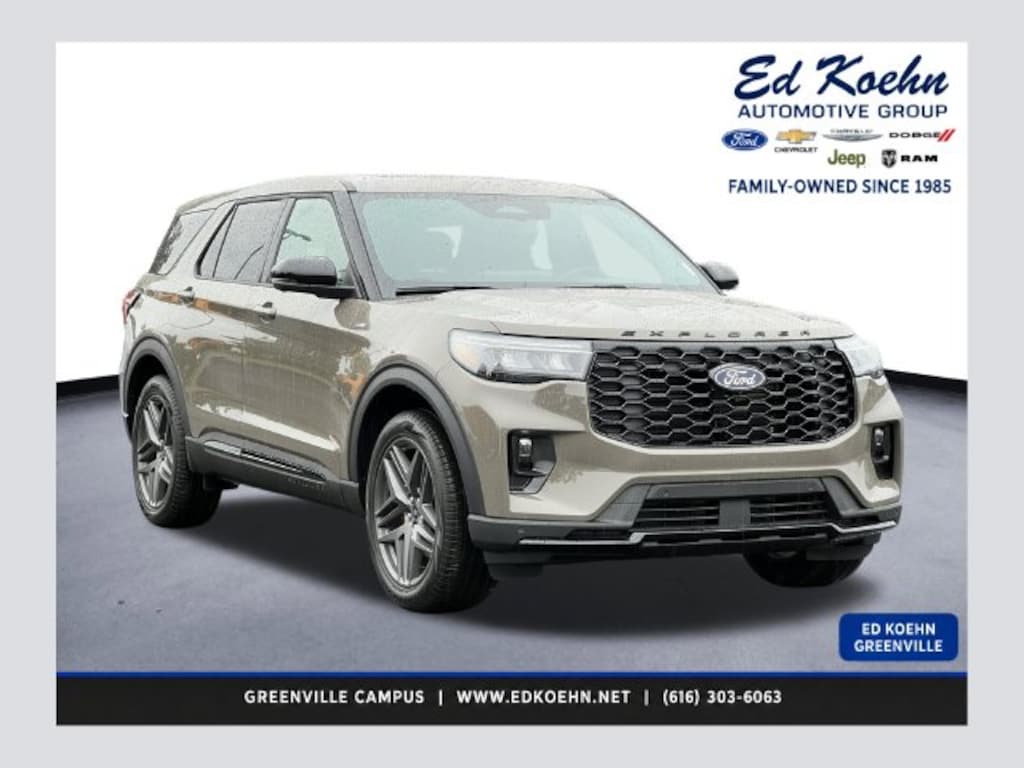 New 2027 Ford Explorer ST-Line SUV