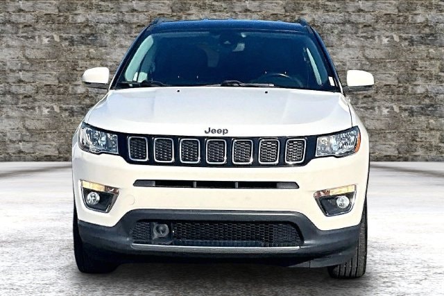 Used 2021 Jeep Compass Limited with VIN 3C4NJDCB6MT591421 for sale in Greenville, MI