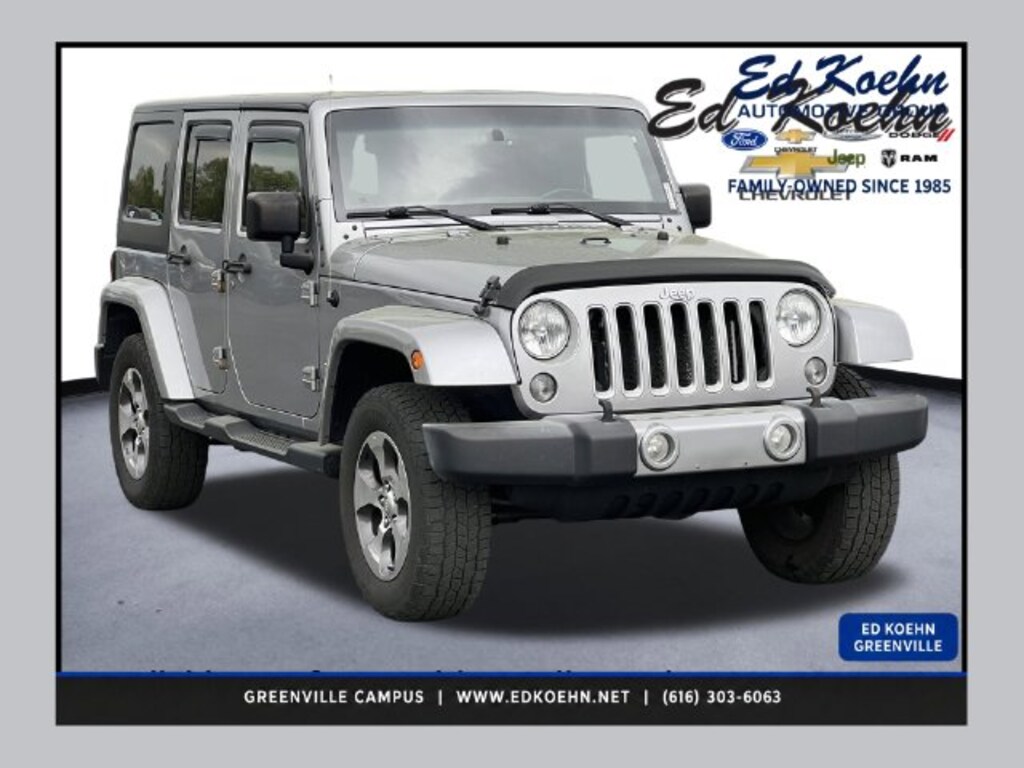 Used 2016 Jeep Wrangler Unlimited Sahara SUV