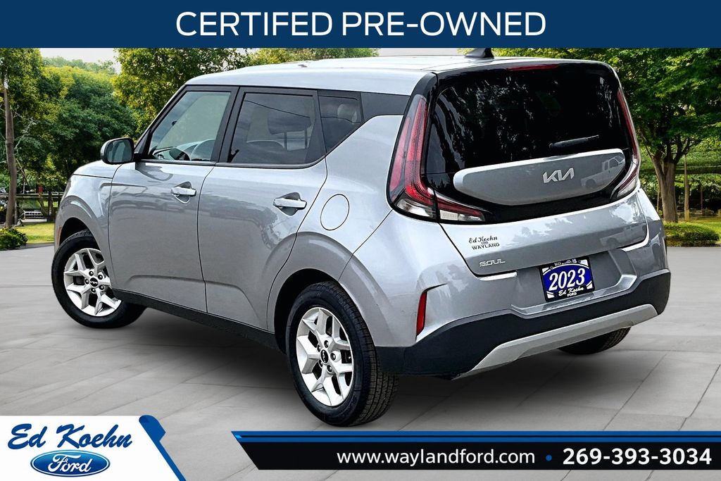 Certified 2023 Kia Soul LX with VIN KNDJ23AU7P7861940 for sale in Wayland, MI
