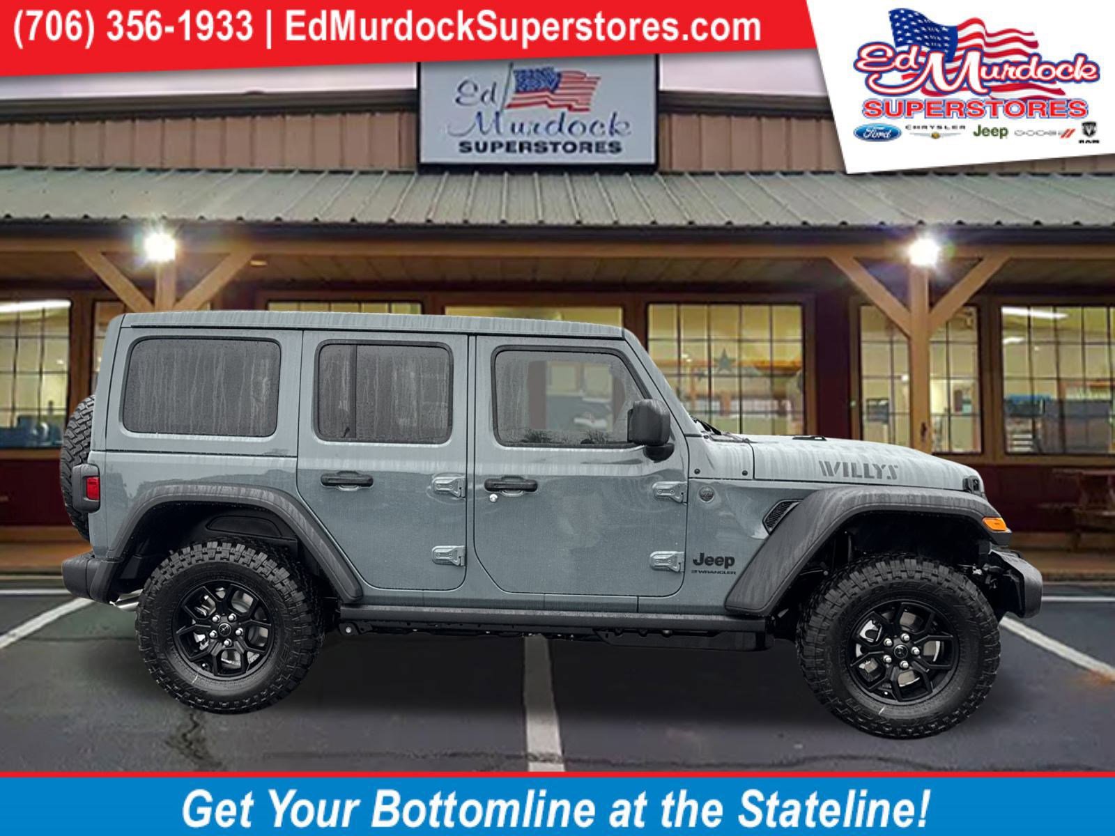 New 2026 Jeep Wrangler 4-DOOR WILLYS Sport Utility