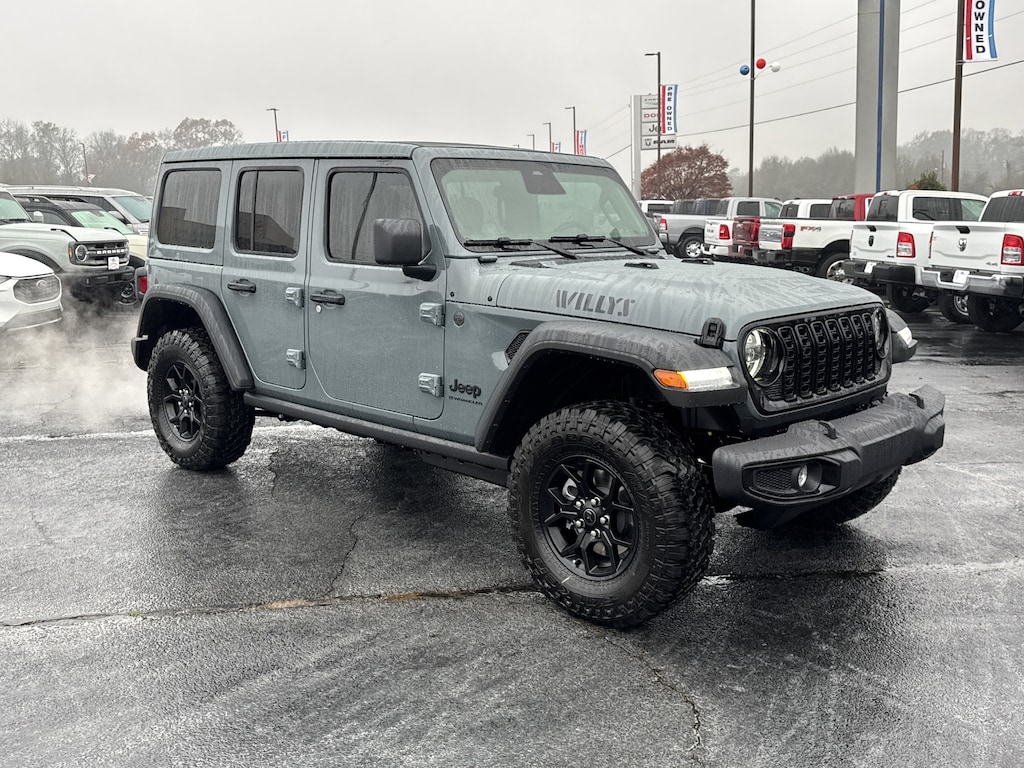 New 2026 Jeep Wrangler 4-DOOR WILLYS Sport Utility