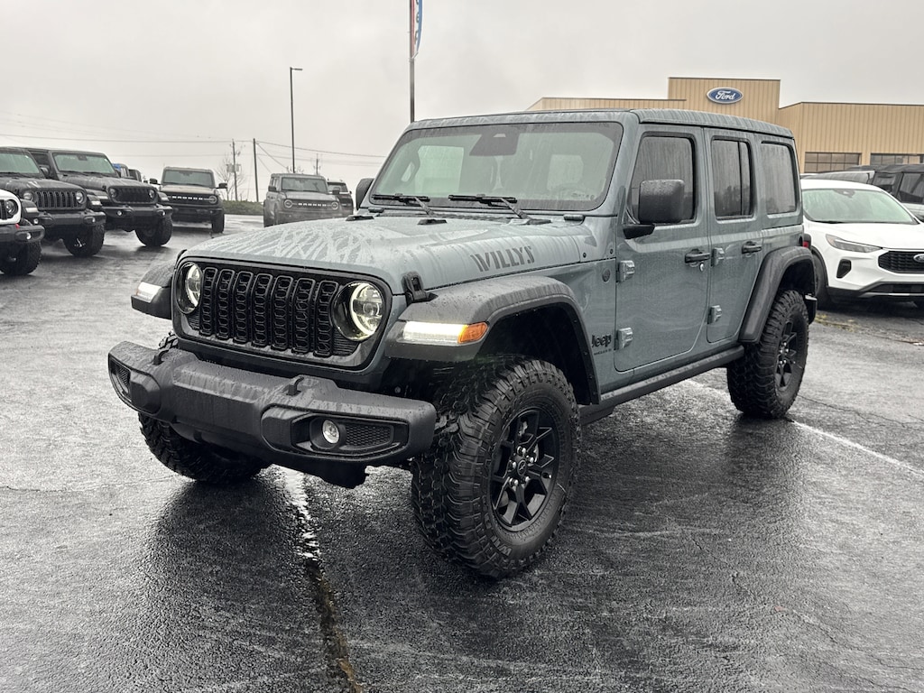 New 2026 Jeep Wrangler 4-DOOR WILLYS Sport Utility