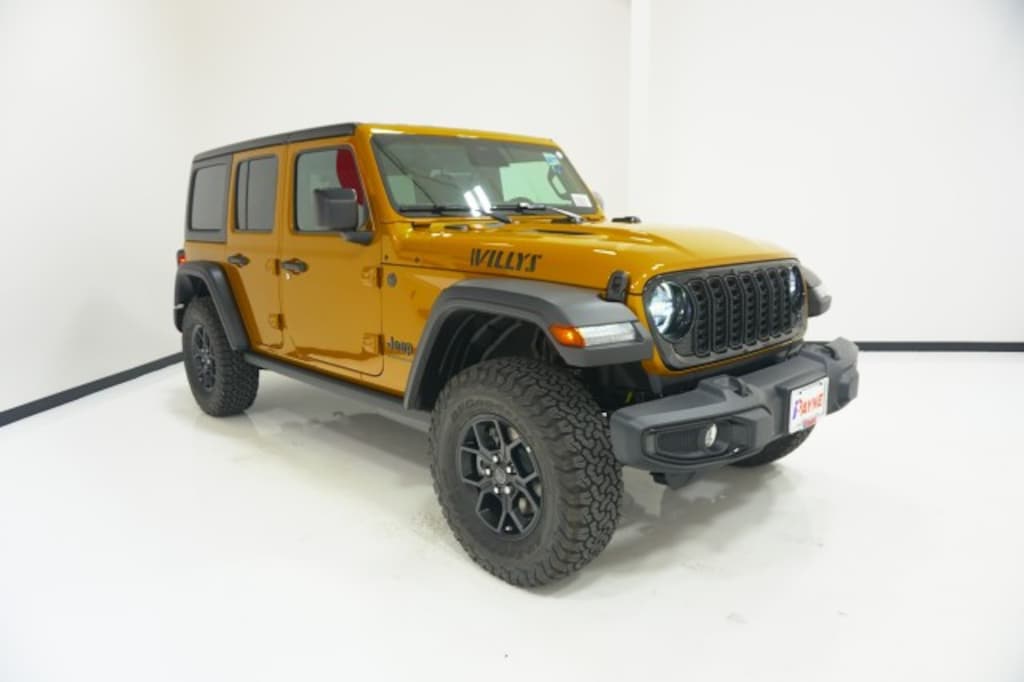 New 2026 Jeep Wrangler 4-DOOR WILLYS Sport Utility