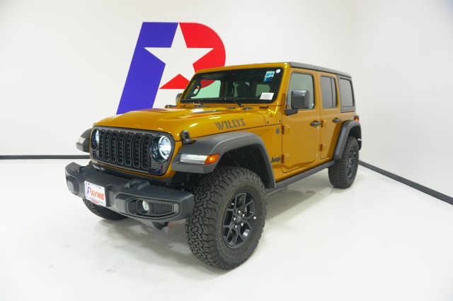 New 2026 Jeep Wrangler 4-DOOR WILLYS Sport Utility