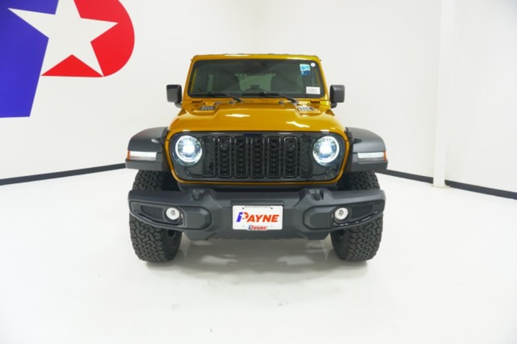 New 2026 Jeep Wrangler 4-DOOR WILLYS Sport Utility