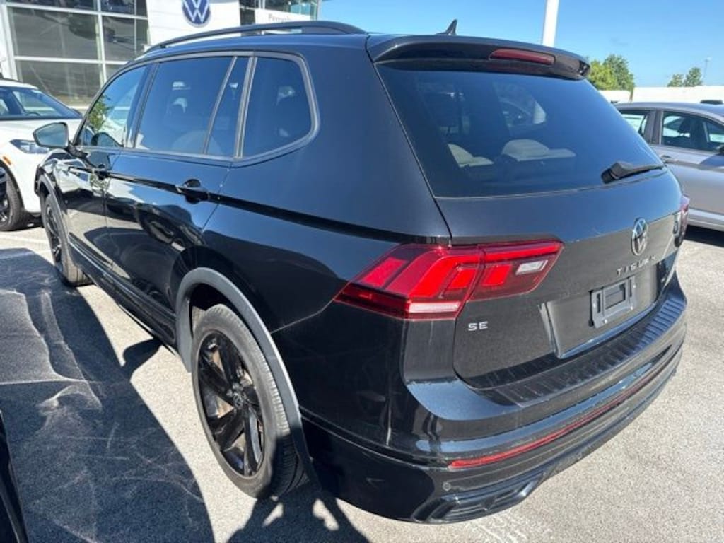 Certified 2023 Volkswagen Tiguan 2.0T SE R-Line Black w/ Panoramic Moon SUV